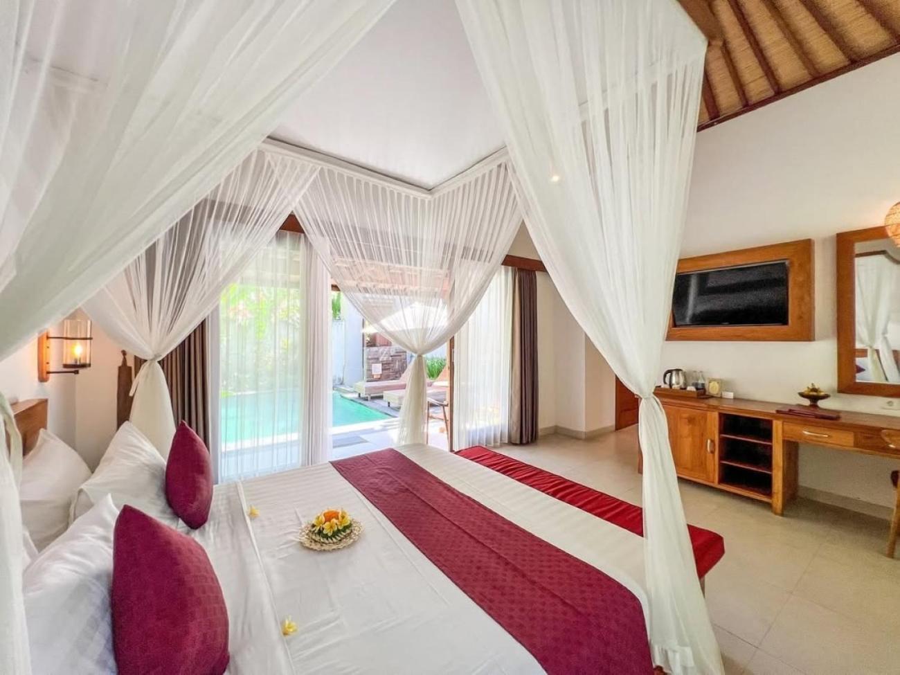 De Metra Villa Ubud By Pramana Villas Экстерьер фото