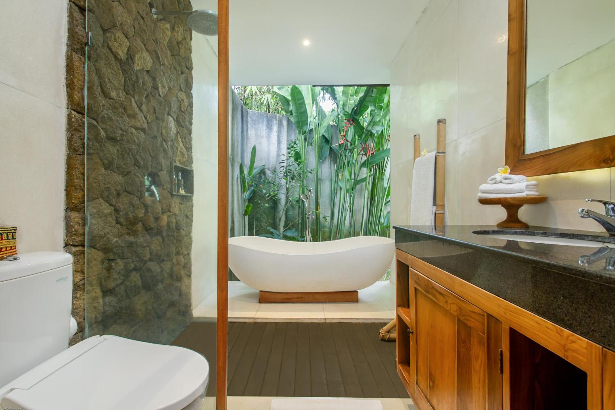 De Metra Villa Ubud By Pramana Villas Экстерьер фото